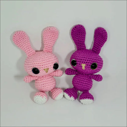 Spring bunnies - plush two little loops toys
