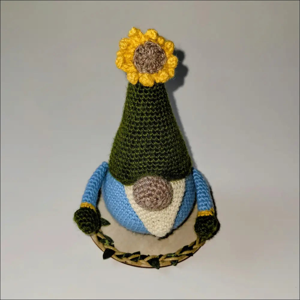 Sunflower gnome - plush two little loops toys