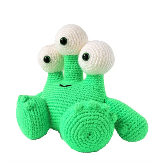 Three eyed monster - plush three eyed monster three eyed