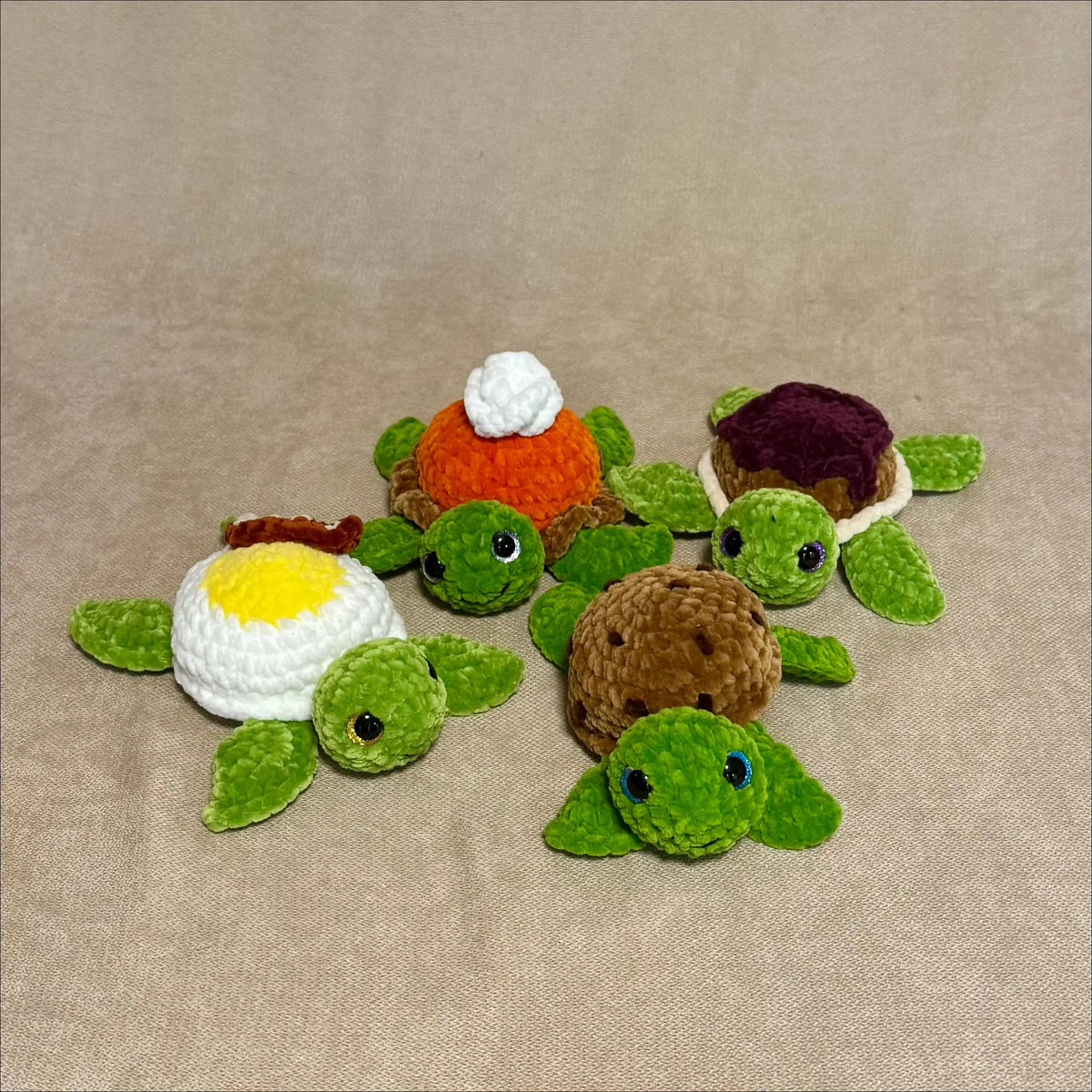 Turtle plushy water animals