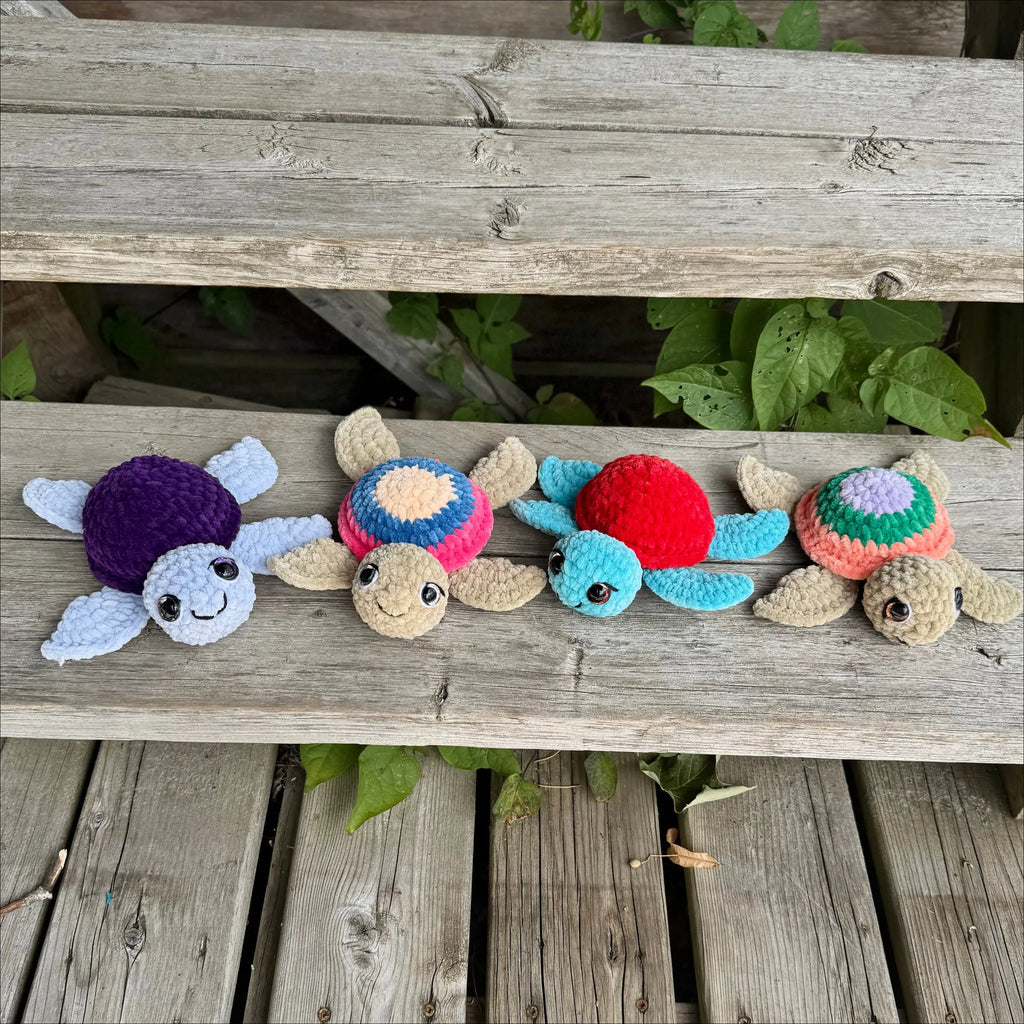 Turtle plushy water animals