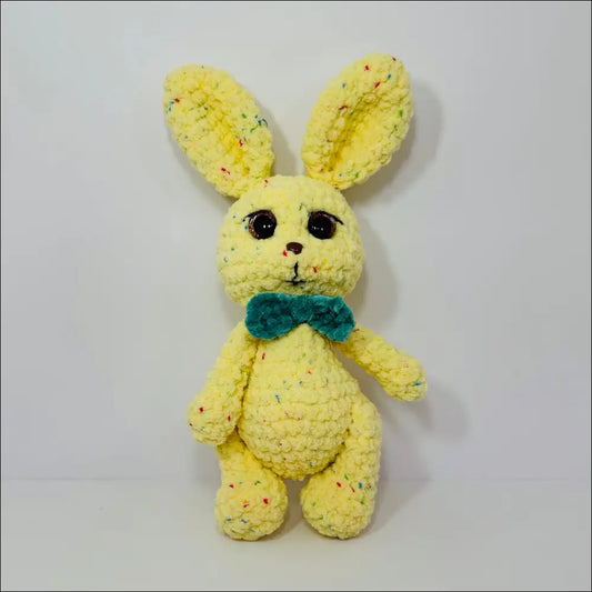 Yellow bunny plush